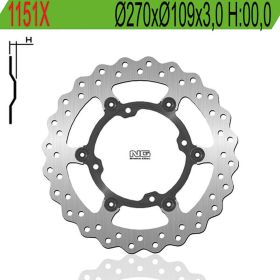 Disque de frein NG pour KAWASAKI