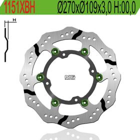 NG Bremsscheibe für KAWASAKI