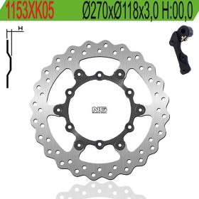 NG Brake Disc Kit D.270mm with Yamaha Bracket