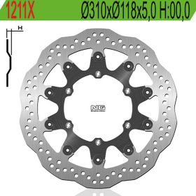 NG Bremsscheibe für SUZUKI DR-Z SM 400