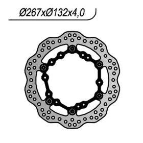 Motorrad bremsscheiben NG 1233X