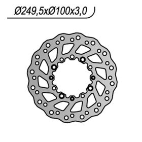 NG 137X MOTORCYCLE BRAKE DISC