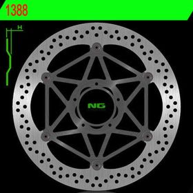 Disque de frein NG pour DUCATI