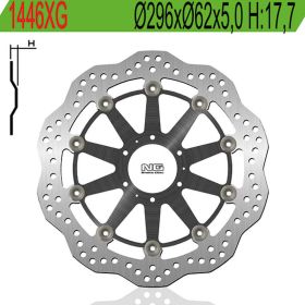 Disque de frein NG pour HONDA