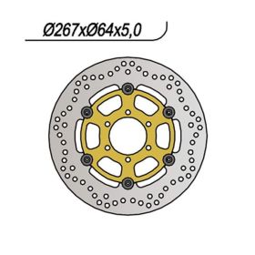NG Schwimmender Bremsscheibe für YAMAHA