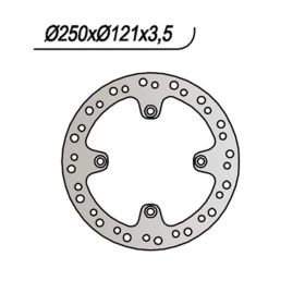 Disco freno NG anteriore lato destro 4 fori da 10,25 mm per SUZUKI