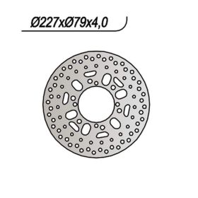 Disque de frein avant NG côté gauche/droit 4 trous 8,25 mm pour POLARIS
