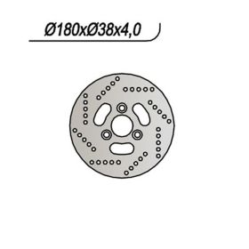 Disque de frein avant NG côté gauche 3 trous 10,25 mm pour SUZUKI