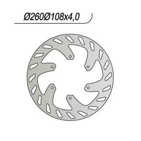Disque de frein avant NG côté gauche 6 trous de 6,25 mm pour FACTORY