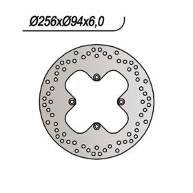 Disque de frein arrière central NG 4 trous 8,25 mm pour HONDA