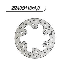 Disque de frein arrière NG côté droit 6 trous de 6,5 mm pour SUZUKI