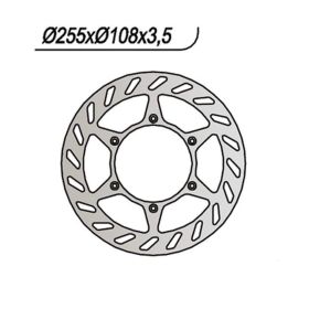 NG front brake disc left side 6 holes 6.5mm for AJP