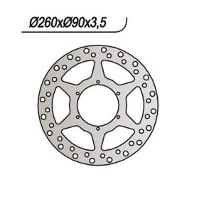 NG brake disc for MOTOR HISPANIA