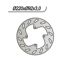 NG front brake disc left side 4 holes 8.25mm for YAMAHA