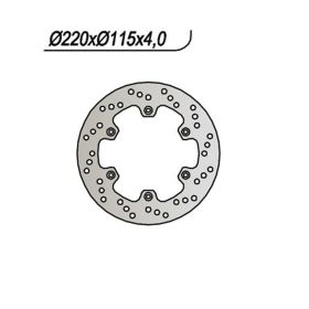Disco freno posteriore NG lato destro 6 fori da 6,5mm per YAMAHA