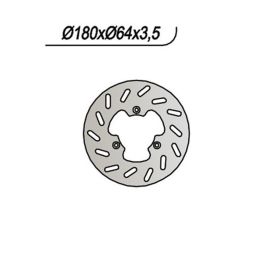 NG rear brake disc left side 3 holes 6.5 mm for SIAMOTO