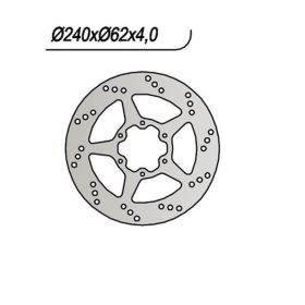 NG Vorderbremsscheibe rechte Seite 6 Löcher 6,25 mm für HONDA