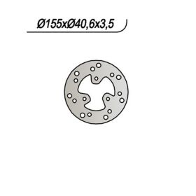 DISQUE FREIN MOTO NG 438