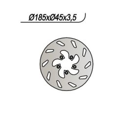 NG rear brake disc right side 5 holes 6.5mm for BETAMOTOR