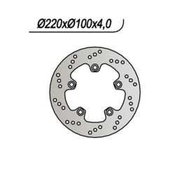 Disque de frein avant NG côté gauche 5 trous de 10,25 mm pour SUZUKI