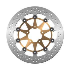 Disco freno anteriore NG lato destro/sinistro 5 fori da 10,25mm per SUZUKI