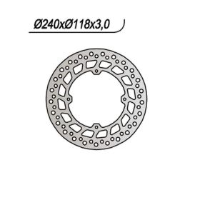 NG Vorderer Bremsscheibe Links 4 Löcher 6,25 mm für HONDA