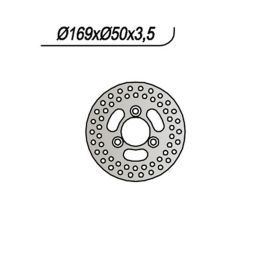 NG front brake disc right/left side 3 holes 10.25mm for KAWASAKI