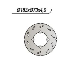 NG front brake disc right/left side 4 holes 8.25mm for POLARIS