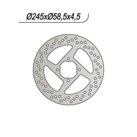 Disque de frein arrière NG 4 trous 8,25 mm pour YAMAHA YFM X WARRIOR 350