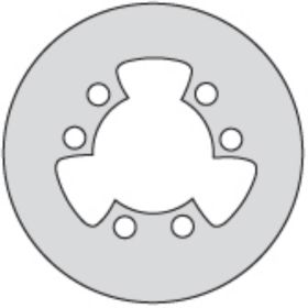 DISCO FRENO D.185 - 6 FORI X 3,5MM