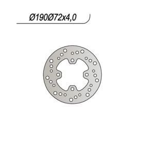 Disco freno NG posteriore lato sinistro 4 fori da 10,25 mm per HONDA X8RS/X8RX 50