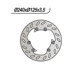NG front brake disc right/left side 6 holes 7.5mm