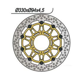 Disco freno NG flottante anteriore lato sinistro/destro 6 fori da 6,25 mm per HONDA