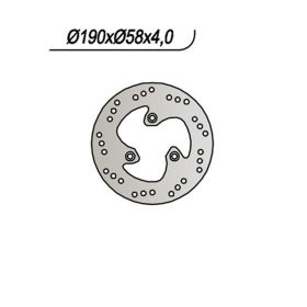 NG front brake disc left side 3 holes of 9mm for MALAGUTI