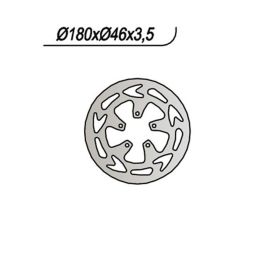 Disque de frein avant gauche NG 5 trous 6,25 mm pour GAS GAS