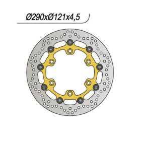 NG Schwimmende Vorderbremscheibe linke Seite 6 Löcher 10,25 mm für SUZUKI DR SE 650