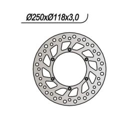 NG linke vordere Bremsscheibe 6 Löcher von 6,25 mm