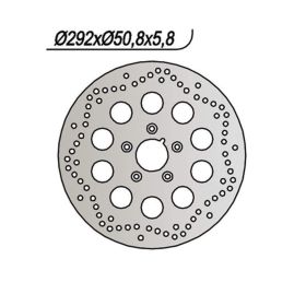 NG Hinterradbremsscheibe rechte Seite 5 Löcher 8,25 mm für HARLEY DAVIDSON