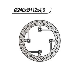 Disque de frein arrière NG côté droit 4 trous 10,25 mm pour SHERCO