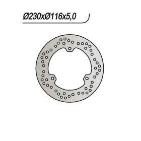 NG rear brake disc right side 3 holes 8.25 mm