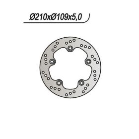 NG rear brake disc left side 5 holes 10.25 mm for SUZUKI