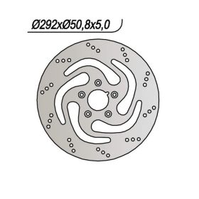 NG front brake disc left side 5 holes 8.25mm for HARLEY DAVIDSON