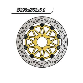 Disque de frein avant NG côté gauche/droit 6 trous 6,25 mm pour HONDA