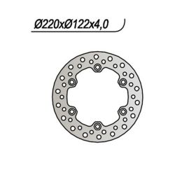 NG right side rear brake disc 6 holes 10.25mm