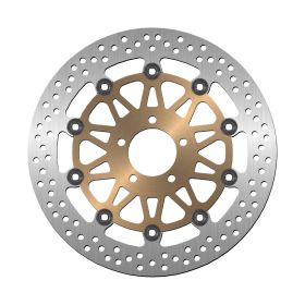 Disque de frein avant NG côté droit/gauche 5 trous 10,25 mm pour KAWASAKI