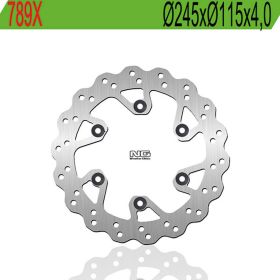 NG wave rear brake disc right side 6 holes of 6.25 mm for YAMAHA