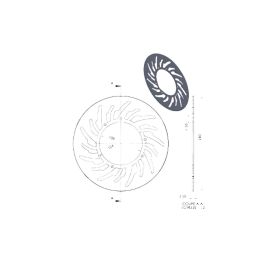 Motorrad bremsscheiben NG CGN450418