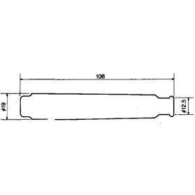 NGK SD05FM Schwarze Zündkerzenstecker