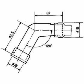 NGK VB05F Schwarze Zündkerzenstecker