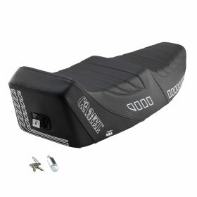 NISA siège de couleur noire avec emblème speedblocks